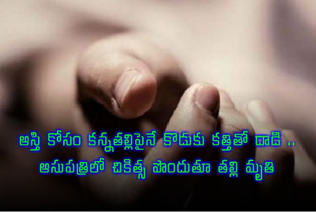 Lakshmi Narasamma Murdered by Son Over Property in Koyyalagudem