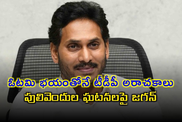 Jagan Alleges TDP Misconduct in Pulivendula ZPTC Polls