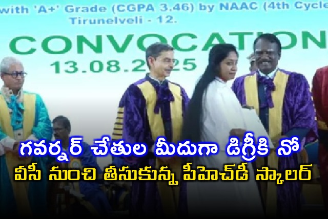 Jean Joseph Refuses Degree from Governor at Convocation