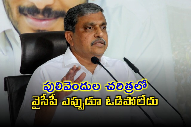 Sajjala Ramakrishna Reddy YSRCP Never Lost in Pulivendula History