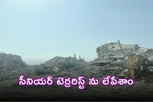 Senior Terrorist Eliminated Israel Announces