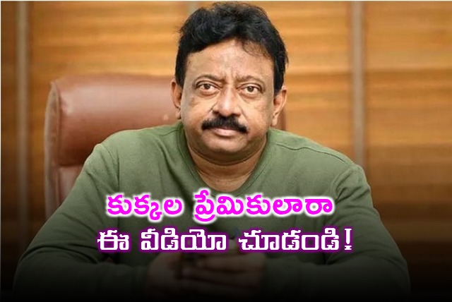 Ram Gopal Varma Reacts to Street Dog Issue and Asks Dog Lovers to Watch Video