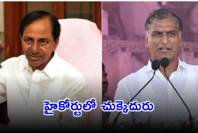 KCR and Harish Rao Face Setback in High Court on Kaleshwaram Project