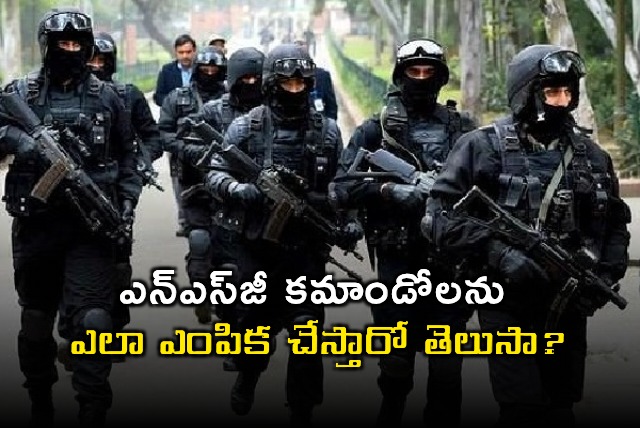 NSG Commandos How are NSG Commandos Selected