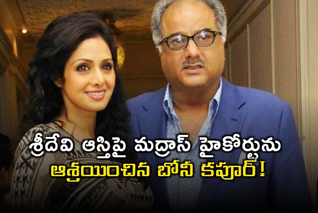 Boney Kapoor Approaches Madras High Court Over Sridevi Property