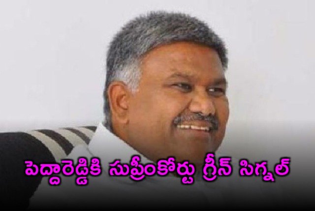Kethireddy Pedda Reddy Gets Supreme Court Nod to Enter Tadipatri