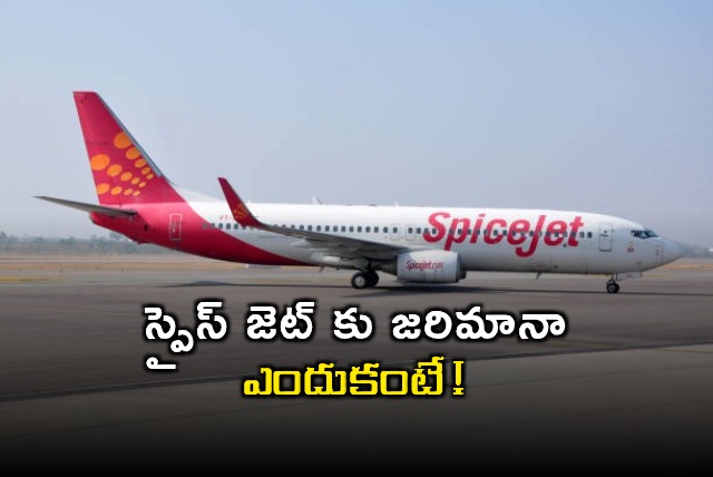 SpiceJet Fined for Flight Delay and Inadequate Compensation
