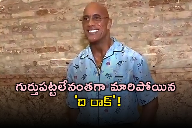 Dwayne The Rock Johnson Unrecognizable Transformation Shocks Fans