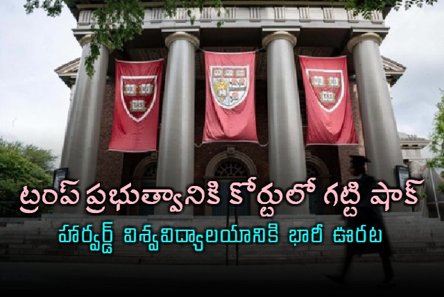 US federal judge sides with Harvard in lawsuit over Trump administration funding freeze