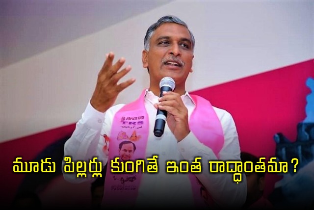 Harish Rao Criticizes Revanth Reddy Government from London