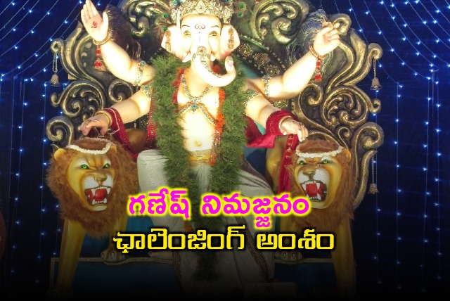 Joel Davis on Ganesh Nimajjanam Challenge for Hyderabad Traffic Police