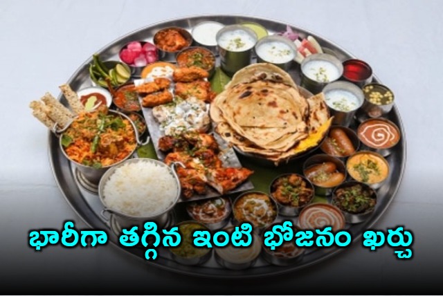 Home cooked thalis get 7 TO 8 pc cheaper in Aug over benign commodity prices