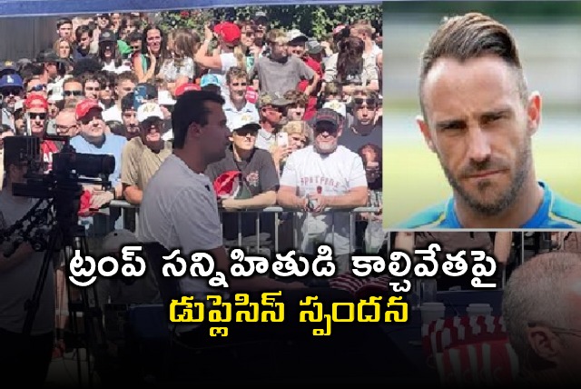 Faf du Plessis Reacts to Charlie Kirk Shooting