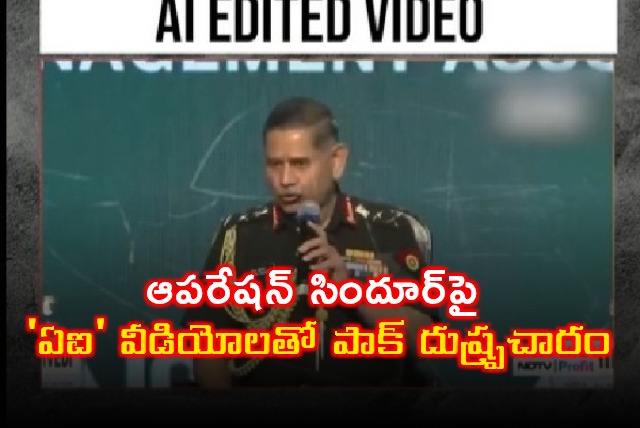 Pakistan Misinformation Campaign with AI Videos on Operation Sindoor