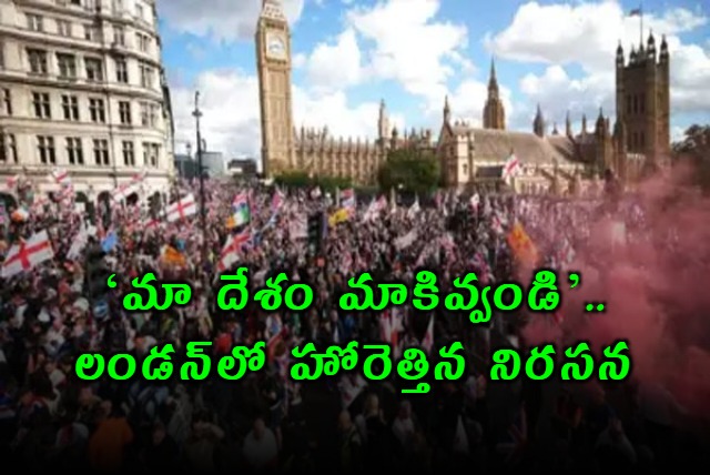 London shaken by anti immigration protests led by Tommy Robinson