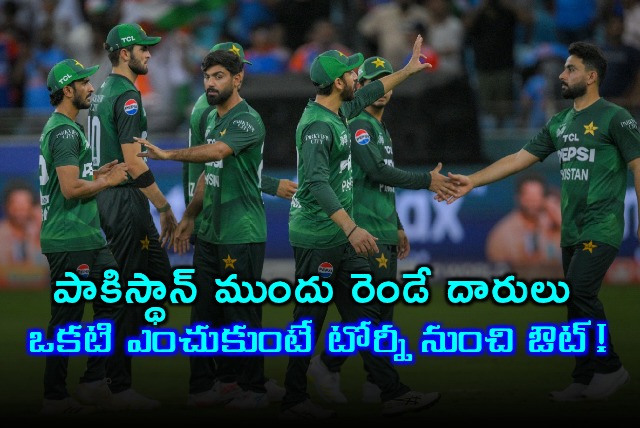 Pakistans Two Options After Handshake Controversy