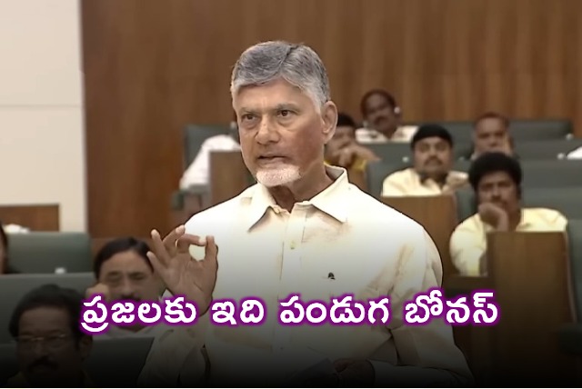 Chandrababu Naidu says GST 20 is a festival bonus for people