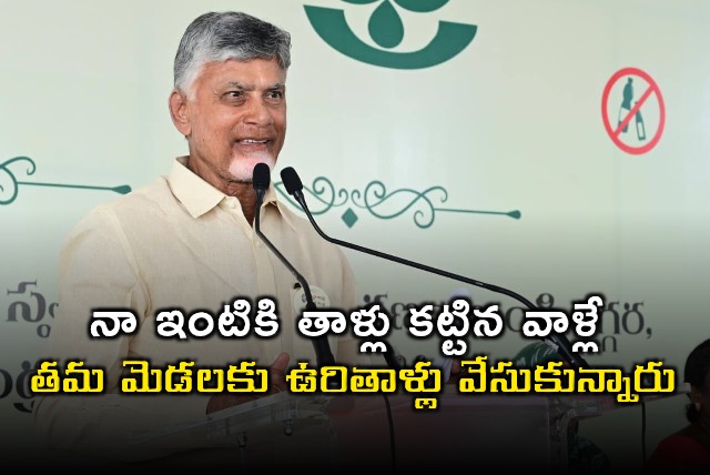 Chandrababu Naidu says those who obstructed me faced consequences
