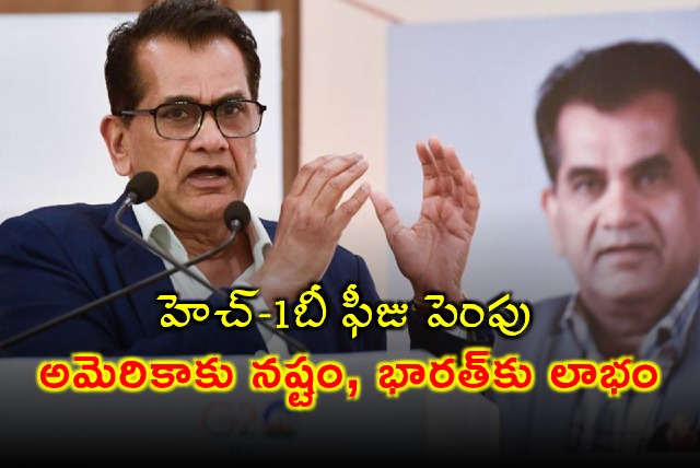 Amitabh Kant Says H1B Fee Hike Hurts US Benefits India