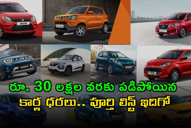 Car Prices Drop After GST 20 Implementation Full List Here