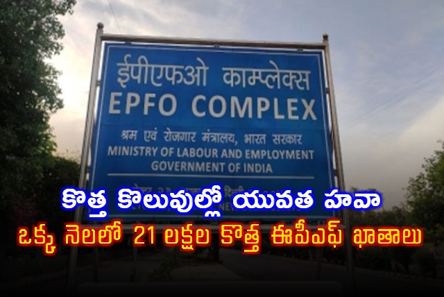 EPFO Records 21 Lakh New Members in a Single Month