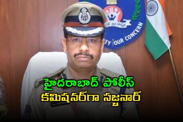 VC Sajjanar Takes Charge as Hyderabad CP