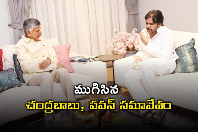 Pawan Kalyan Visited by Chandrababu Naidu After Viral Fever