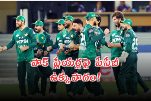 Pakistan Cricket Board takes strict action after loss to India