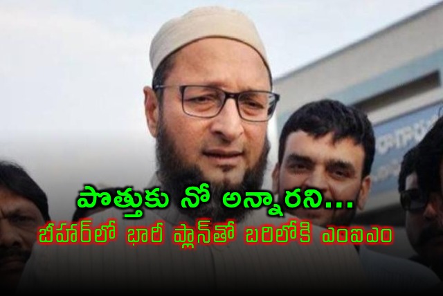 Asaduddin Owaisi MIM to contest 100 seats in Bihar elections