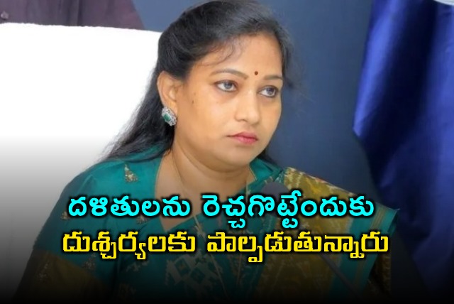 Vangalapudi Anitha reacts to Ambedkar statue burning in Chittoor