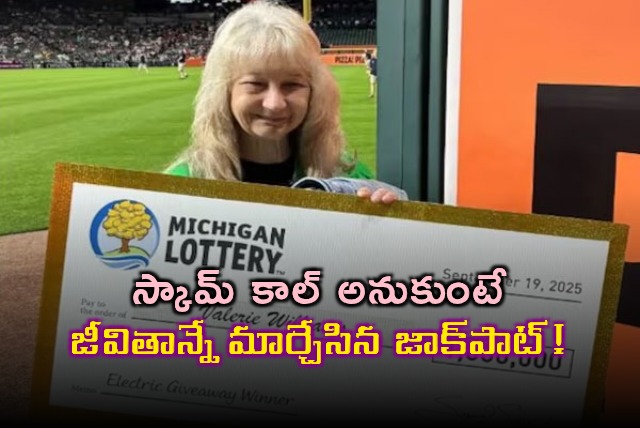 Valerie Williams wins million dollar lottery after scam call mixup