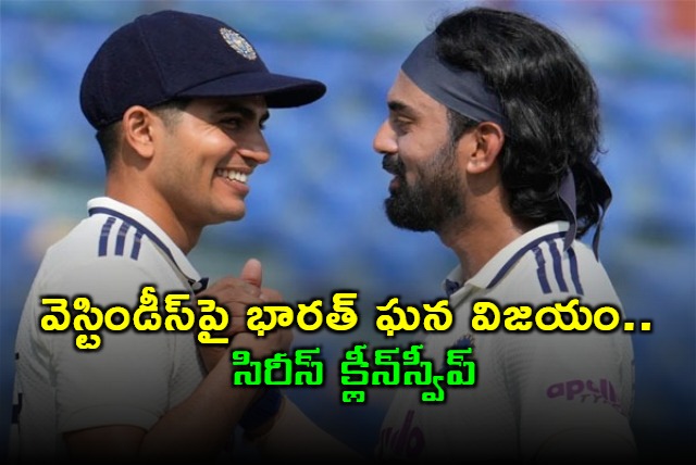 KL Rahul Leads India to Victory Against West Indies Series Clean Sweep