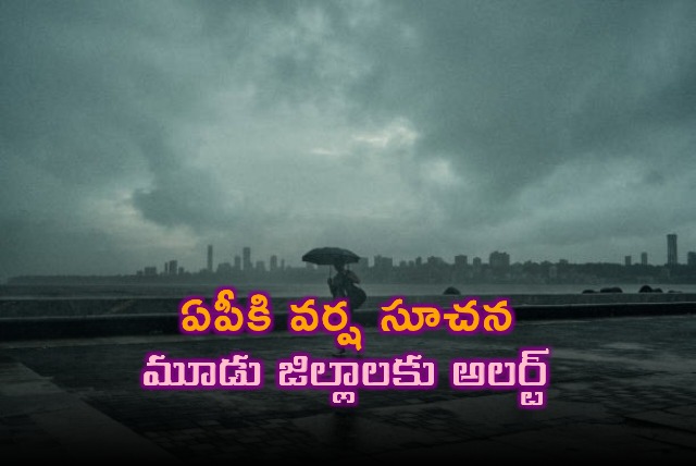 AP Disaster Management Warns of Rains in Andhra Pradesh Three Districts on Alert