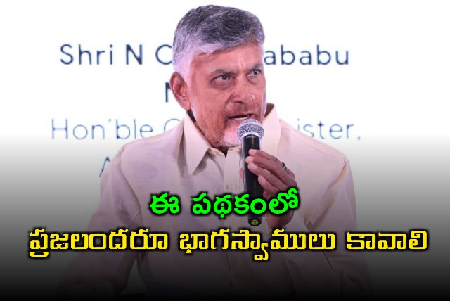 Chandrababu Naidu Calls for Public Participation in P4 Poverty Eradication Program 