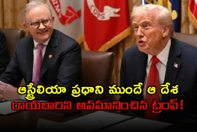 Donald Trump Disrespects Australian Ambassador Kevin Rudd