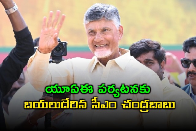 Chandrababu Embarks on UAE Tour
