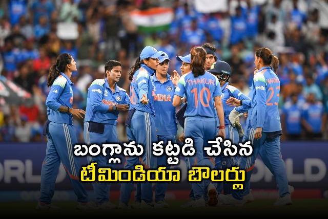 Radha Yadav Shines India Restricts Bangladesh in Womens World Cup