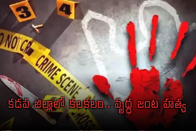 Elderly Couple Brutally Murdered in Andhra Pradesh