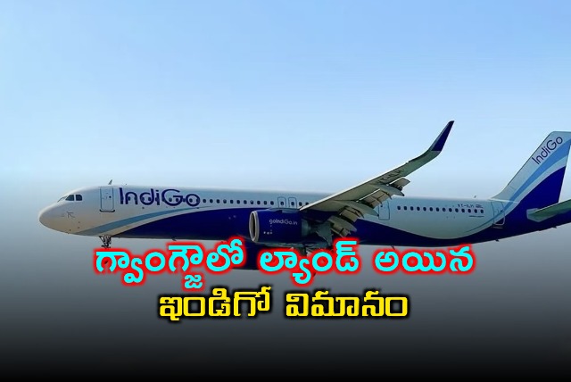 IndiGo flight lands in Guangzhou China welcomed