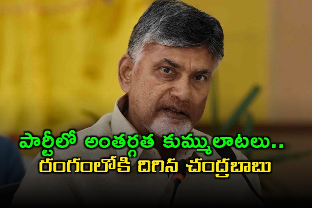 Chandrababu Naidu Addresses TDP Internal Conflicts