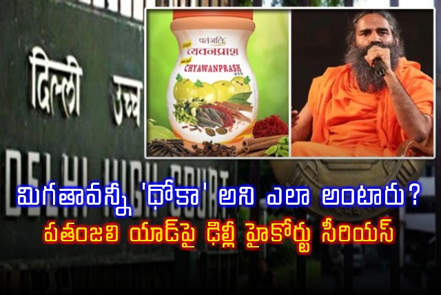 Delhi High Court Slams Patanjali Ad Over Dhoka Claim