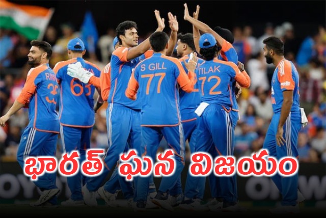 Suryakumar Yadav leads India to victory against Australia in 4th T20