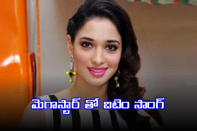 Chiranjeevi and Tamannaah Bhatia to sizzle in special song