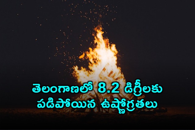 Telangana Cold Wave Grips State Temperatures Drop to 82 Degrees