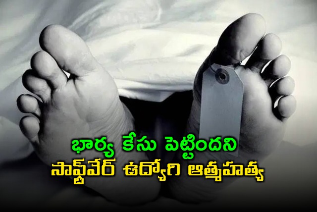 Hyderabad Software Employee Suicide Over Wifes Police Complaint