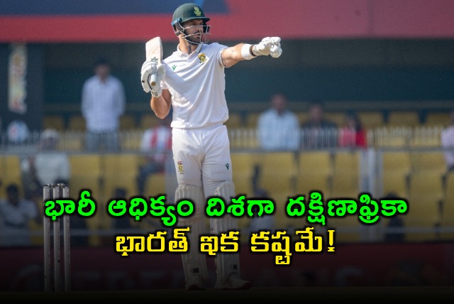 South Africa in Command India Faces Uphill Battle After Day 3