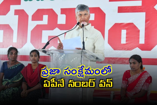 Chandrababu Naidu AP is Number One in Public Welfare Spending