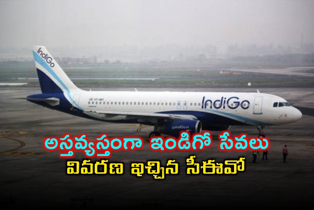 Peter Elbers Indigo CEO explains flight disruptions