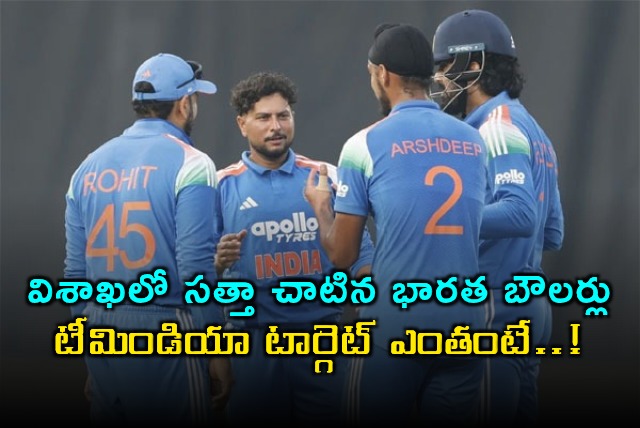 Prasidh Krishna Kuldeep Yadav Star as India Sets 271 Target