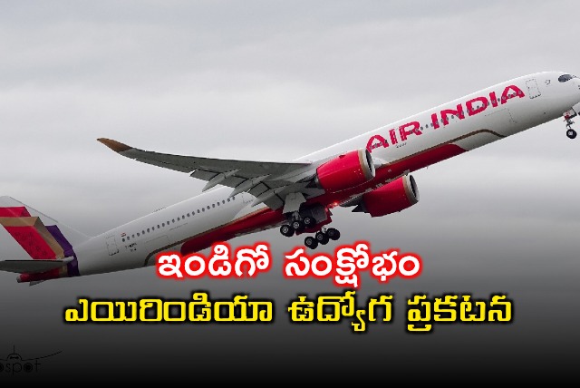 Air India Announces Pilot Recruitment Amid Indigo Crisis